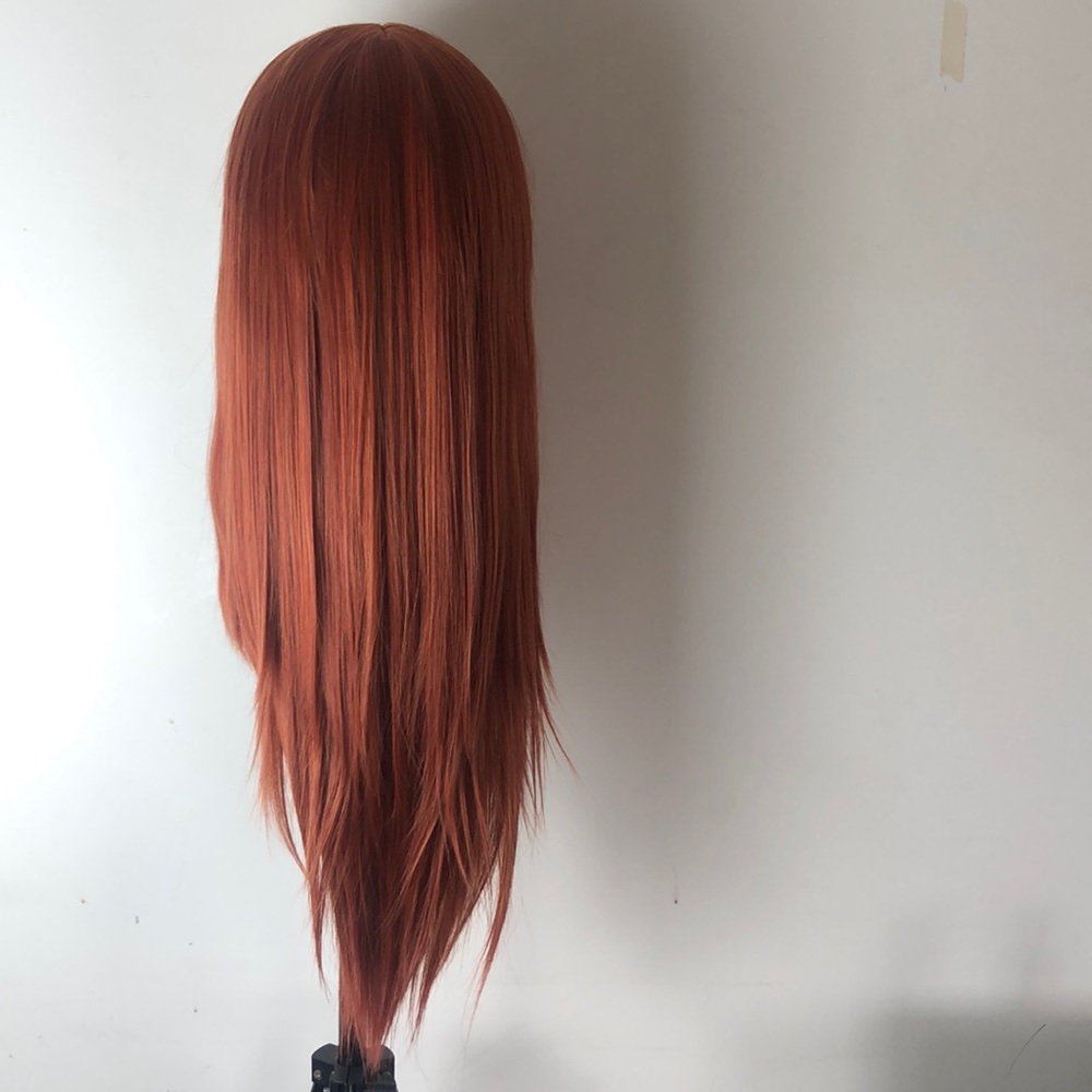 💕22” COPPER RED BODY WAVE LACE-FRONT WIG *…NEW - Picture 4 of 11